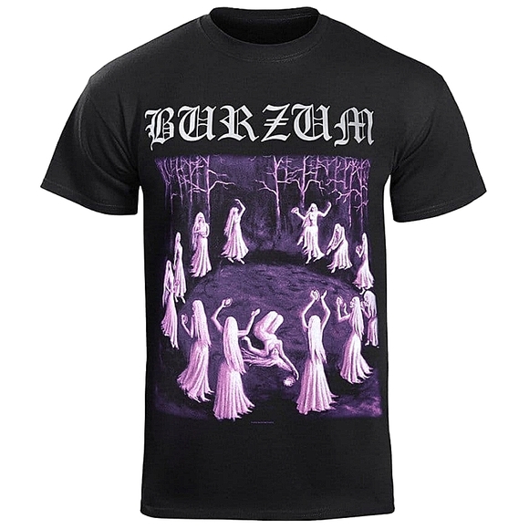 Burzum Dancing Witches Purple and Black Shirt - Picture 2 of 3
